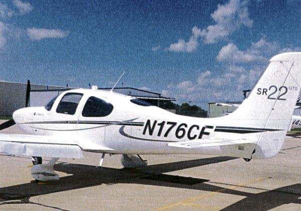 ▲▼单引擎小飞机西锐SR22（Cirrus SR22）。 （图／达志影像／美联社）