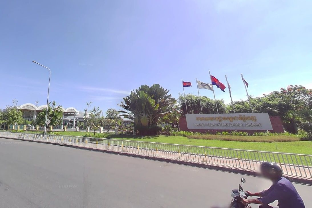 ▲▼ 柬埔寨金邊國際機場。（圖／翻攝自Google Maps）