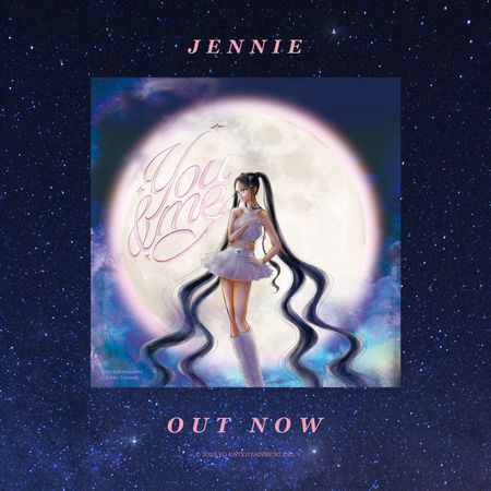 ▲Jennie新歌〈You & Me〉，封面是由《美少女戰士》作者畫的。（圖／翻攝自IG／BLACKPINK）