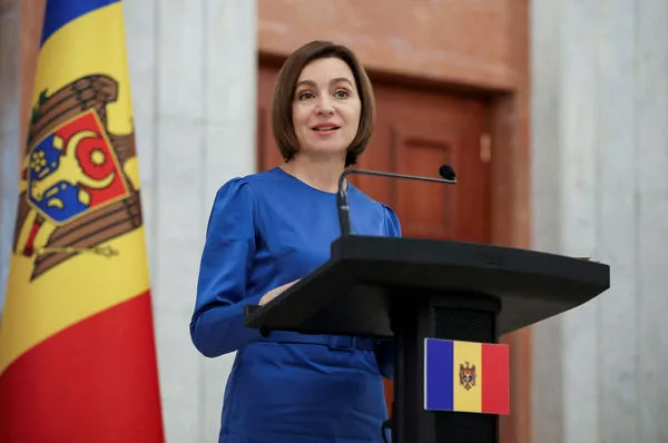 ▲▼東歐國家摩爾多瓦（Moldova）總統桑杜（Maia Sandu）。（圖／路透）
