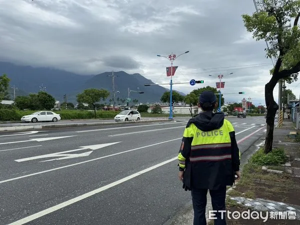 ▲▼國慶連假期間，吉安警方針對重要路段及景點加強交通勤務，強力取締違規。（圖／吉安警分局提供，下同）