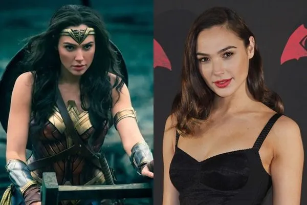 ▲▼的以色列女星蓋兒加朵（Gal Gadot）。（圖／左／Instagram、右／達志影像／美聯社）