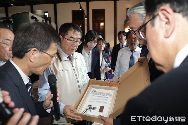 ▲日本「日華議員懇談會」會長古屋圭司眾議員，率跨黨派國會議員團訪台，黃偉哲市長安排導覽參觀烏山頭水庫、八田與一紀念園區及山上花園水道博物館。（圖／記者林東良翻攝，下同）