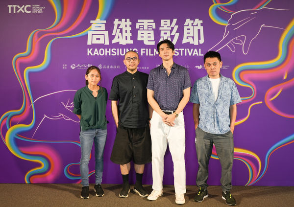 ▲《都市懼集》導演李俊宏、監製蔡宗翰、製作人賴楀婷及演員傅孟柏。（圖／高雄電影節提供）