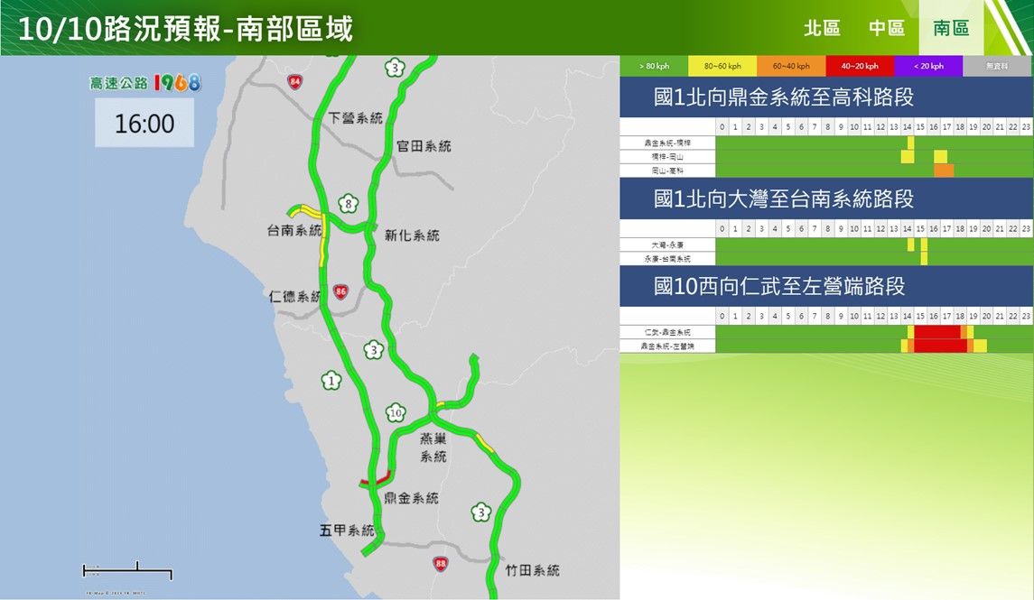 ▲▼國道交通路況及疏導措施。（圖／高公局）