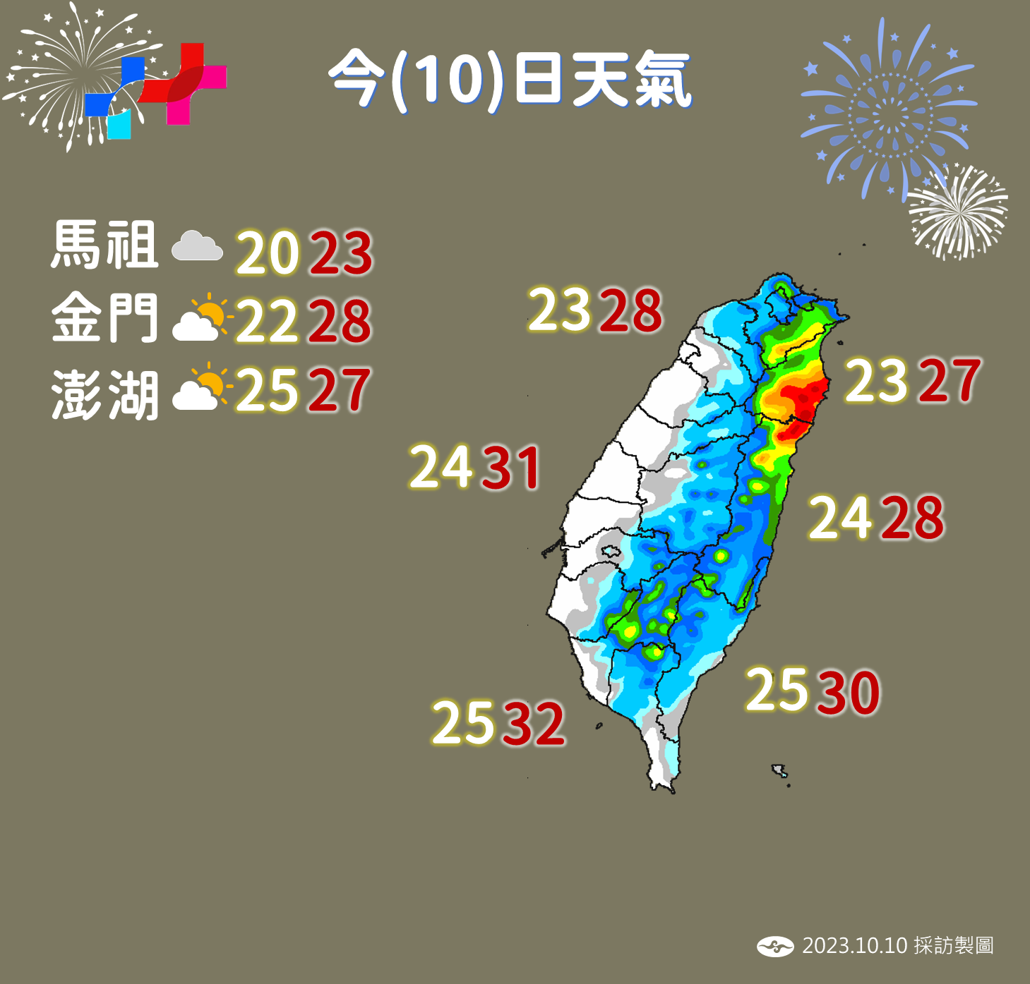 ▲▼未來天氣趨勢。（圖／氣象署）