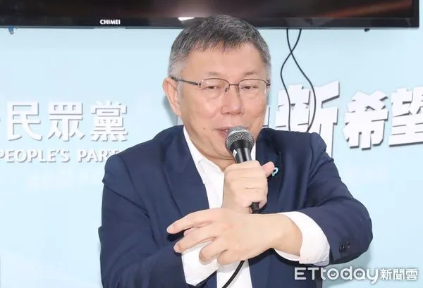 ▲▼柯文哲國慶日時事聯訪。（圖／記者屠惠剛攝）