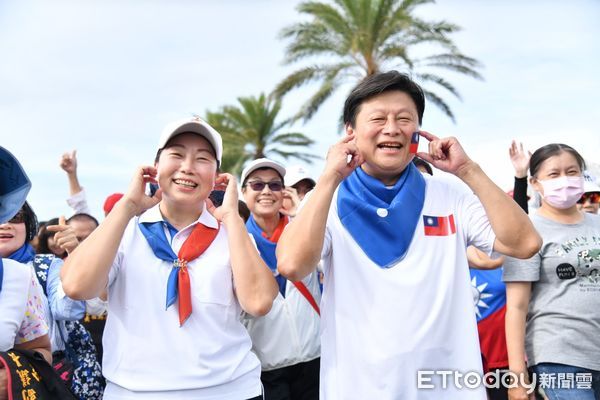 ▲▼花蓮縣政府10月10日上午於太平洋公園舉行國慶升旗典禮。（圖／花蓮縣政府提供，下同）