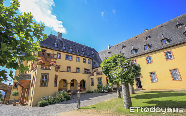 ▲▼德國最古老酒莊之一Schloss Vollrads（沃洛斯城堡）。（圖／記者蔡玟君攝）