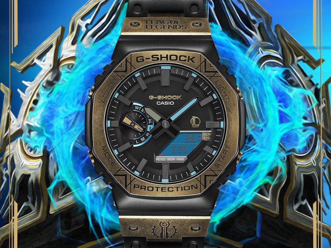 G-SHOCK向《英雄聯盟》鐵粉招手 魔法技能、惡鯊火箭炮躍上錶 | ET Fashion | ETtoday新聞雲