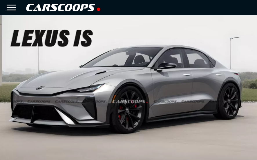 ▲LEXUS新一代IS。（圖／翻攝自Carscoops）