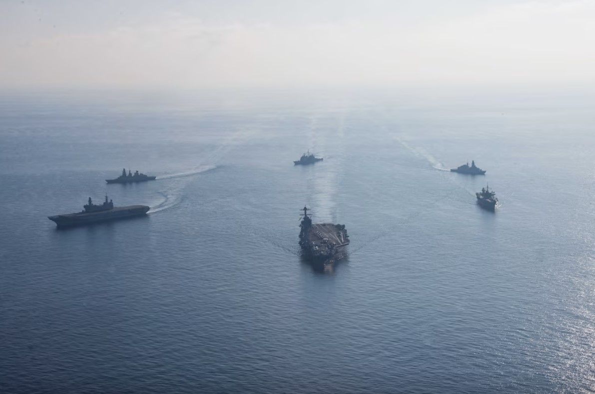 ▲福特號航空母艦。（圖／美國海軍）