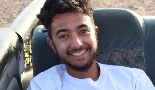 躲防空洞遭哈瑪斯炸斷手臂　23歲男傳「最後訊息」給爸媽慘成人質。（圖／翻攝自推特）