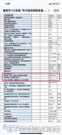 ▲台南市議員蔡宗豪質詢教育局長鄭新輝，為何「布可星球」閱讀教育平台第4期書單，作者苦苓的「苦苓開課，原來國文超好玩」書中，出現「約砲」、「仇中」等內容，對學子並不合宜。（圖／記者林東良翻攝，下同）