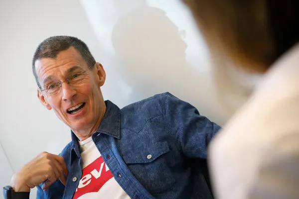 ▲▼Levi`s首席執行長（CEO）伯格（Chip Bergh）。（圖／路透）