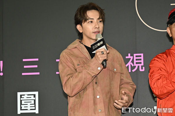 ▲▼三立電視金鐘入圍分享會，《綜藝玩很大》謝坤達。（圖／記者李毓康攝）