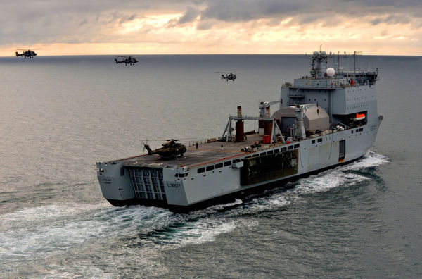 ▲▼RFA Lyme Bay萊姆灣號登陸艦。（圖／英國皇家海軍）