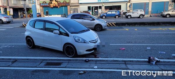 ▲▼花蓮縣壽豐鄉豐山村中山路口車禍。（圖／記者柯政誟翻攝）