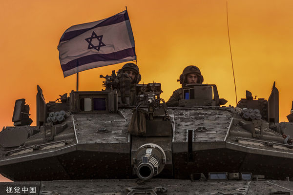 ▲▼以色列坦克在邊境朝加薩挺進。（圖／CFP）
