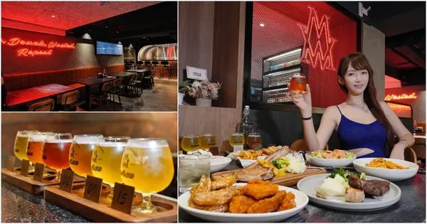 ▲▼台北啤酒餐廳Mellow Bar & Restaurant，美式餐酒館，進入 16 種精釀啤酒的天堂。（圖／珊莎提供）