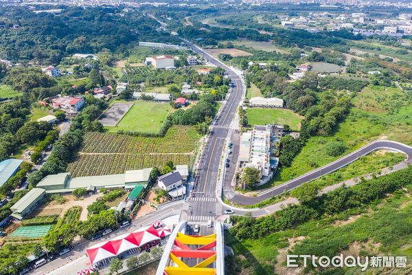 ▲▼  嘉義市東義路及盧山橋完工通車   。（圖／嘉義市政府提供）