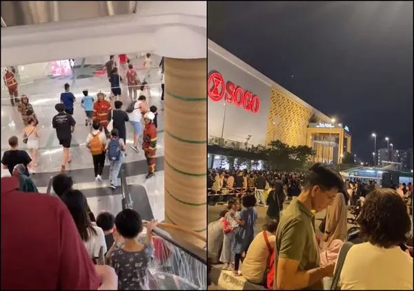 ▲▼馬來西亞一商場接炸彈威脅　嫌稱「不滿馬國支持巴勒斯坦」。（圖／翻攝自推特）