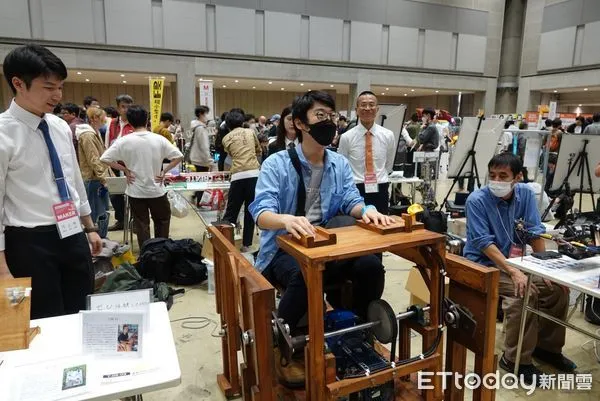 ▲▼ 蘭潭國中「巨獸二代」驚艷Maker Faire Tokyo 2023，台灣創客輝煌亮相  。（圖／嘉義市政府提供）