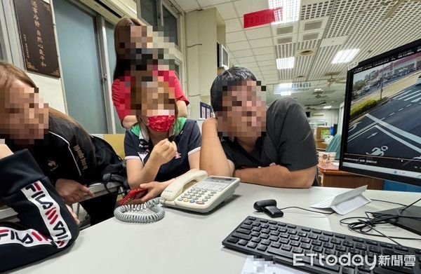 ▲▼台中警方緊盯70組鏡頭，7個多小時後終於在重劃區看到88歲張男身影。（圖／民眾提供，下同）