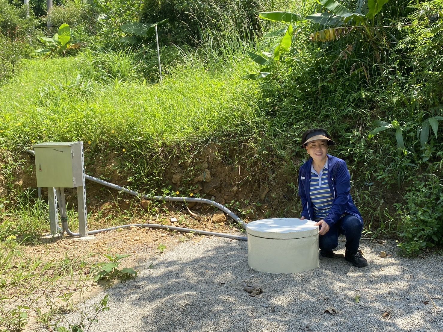 ▲新北貢寮首座水井工程完工 高地居民生活用水更便利。（圖／新北市水利局提供）