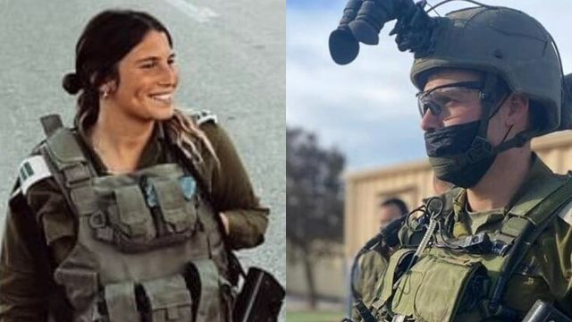 ▲▼以色列女突擊隊尤瓦爾上尉穿睡衣直接持槍掃射進犯的哈瑪斯恐怖分子。（圖／翻攝自X）