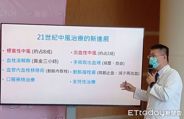 ▲▼   嘉基腦中風中心團隊跨科搶救孕婦突腦血管動脈瘤破裂  。（圖／嘉義基督教醫院提供）