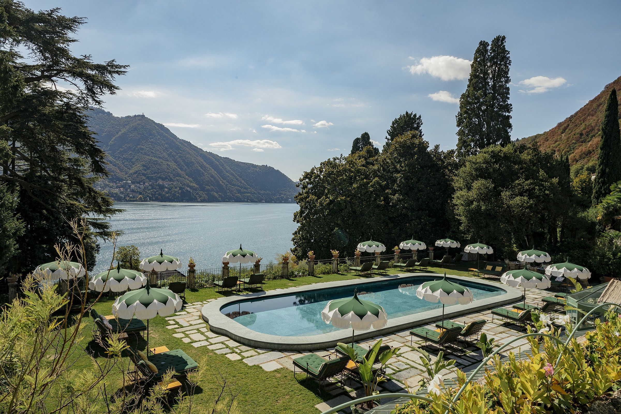 ▲▼位於義大利科莫湖湖畔的別墅酒店Passalacqua獲選為今年最優質的飯店。（圖／達志影像／newscom）