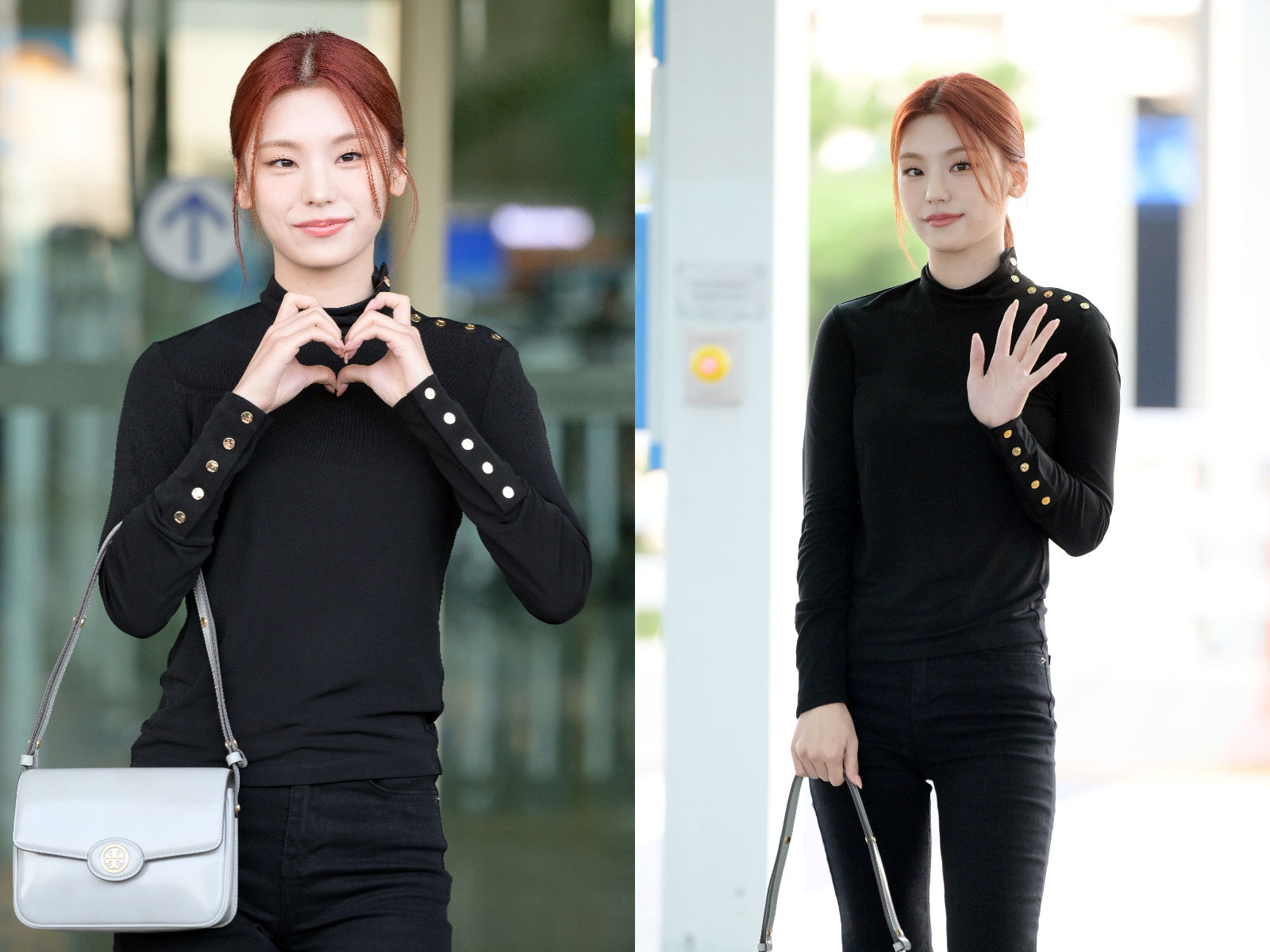 ▲▼韓團ITZY隊長Yeji（黃禮志）、Tory Burch  。（圖／品牌提供）