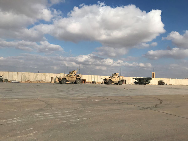 ▲▼  伊拉克的阿薩德空軍基地（Ain al-Asad air base）。（圖／路透）