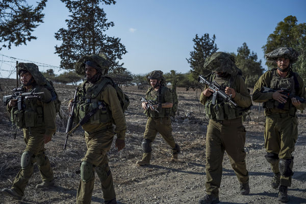 ▲▼以色列部隊已在加薩邊境集結。（圖／達志影像／美聯社）