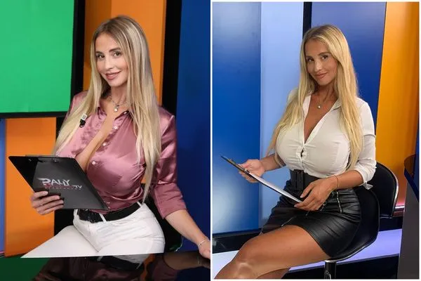 這女主播太懂了！襯衫脫扣「胸前爆彈」　迅速聚人心