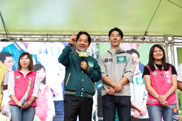 ▲▼賴清德、吳崢聯合競總成立大會。（圖／賴清德競選辦公室提供）