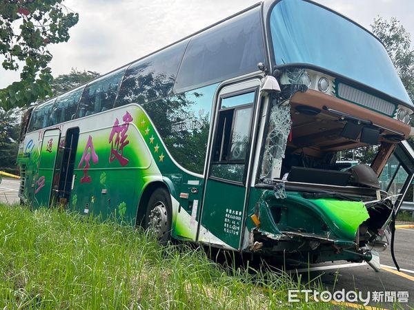 ▲▼國道3號雲林斗六段4死車禍。（圖／記者蔡佩旻攝）