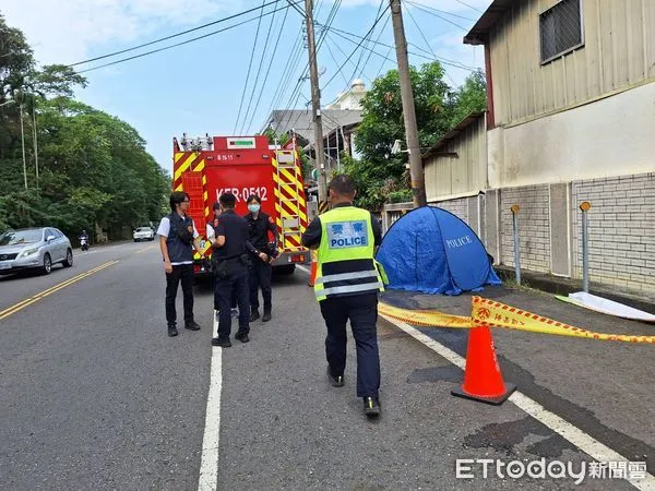 ▲▼             嘉義縣番路鄉大華公路(江西村路段)21日上午近10時許發生死亡車禍。（圖／記者翁伊森翻攝）