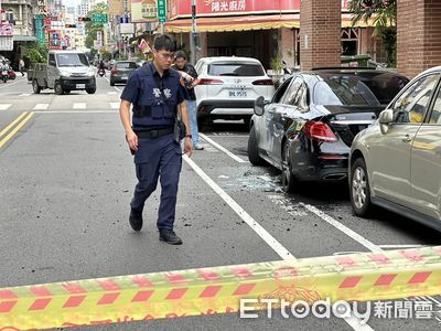 台中警匪對峙！搜出紅外線衝鋒槍　4幹員被玻璃割傷