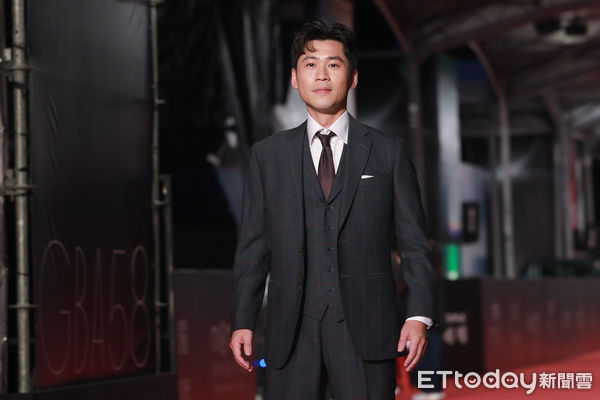 ▲▼第58屆電視金鐘獎戲劇類星光大道，黃迪揚（圖／攝影中心攝）
