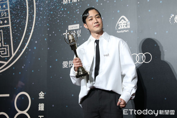 ▲第58屆金鐘獎戲劇類頒獎典禮，戲劇節目男主角獎，薛仕凌/台灣犯罪故事-出軌。（圖／記者李毓康攝）