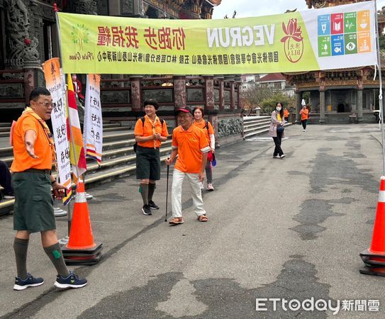 ▲佛光山泰山禪淨中心等單位舉辦路跑公益活動             。（圖／佛光山泰山禪淨中心提供，下同