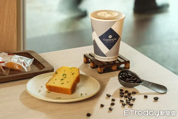 ▲早餐優惠「買咖啡送麵包」　台北車站星級飯店新推出咖啡外帶品牌。（圖／天成飯店提供）