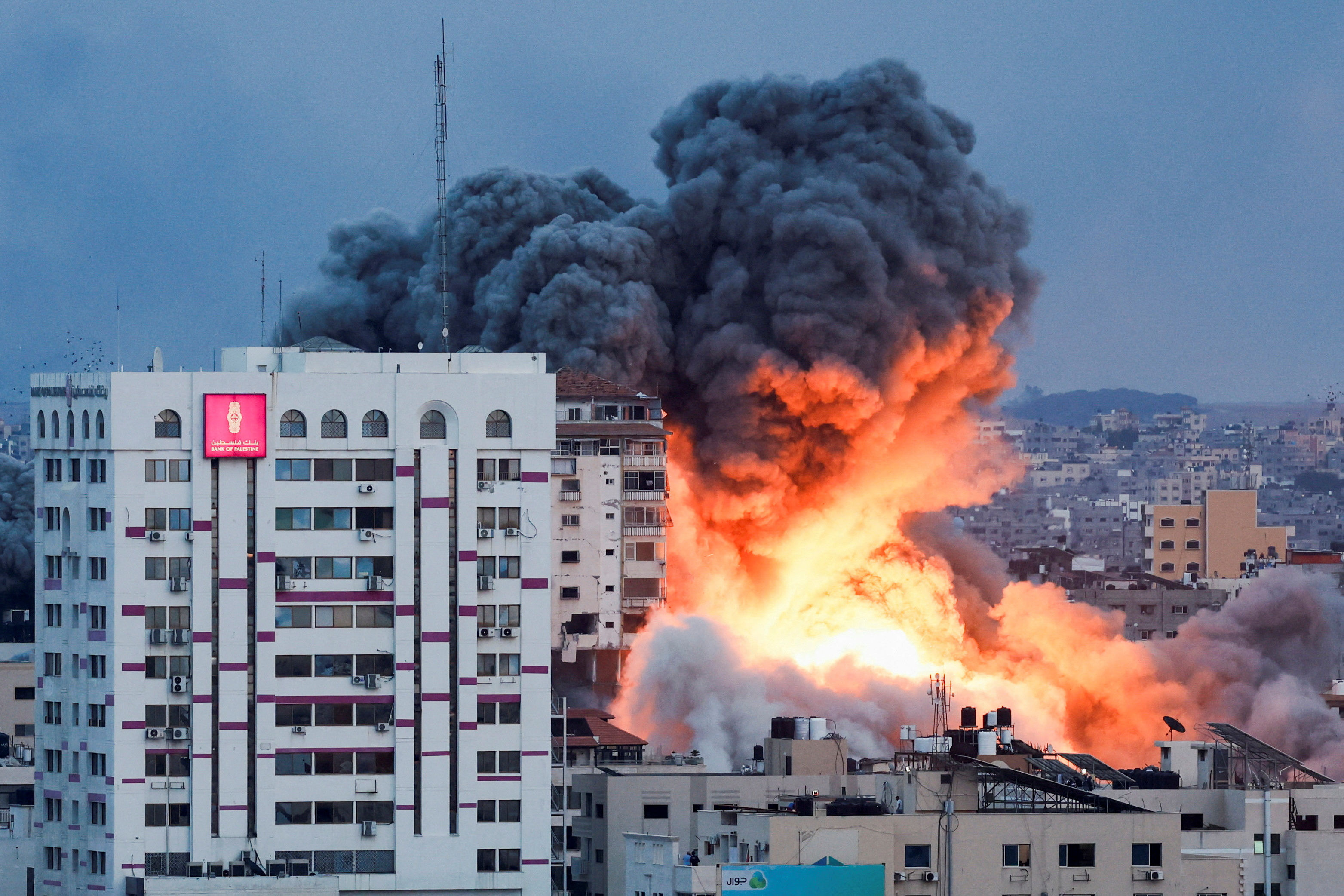 ▲以色列對加薩頻繁轟炸。（圖／路透）