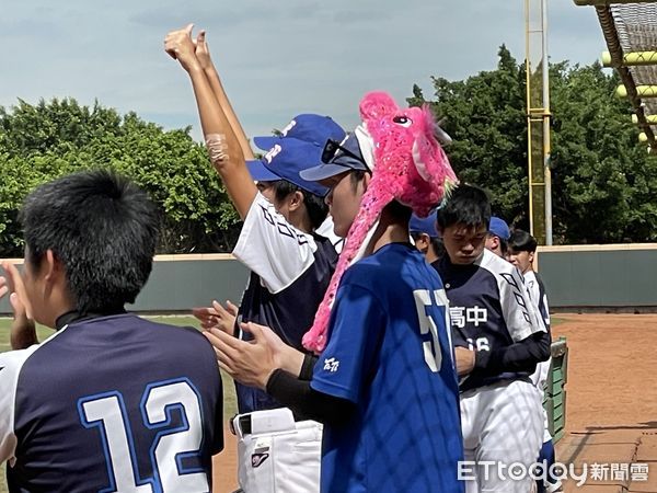 ▲中信盃黑豹旗，中正高中。（圖／記者楊舒帆攝）