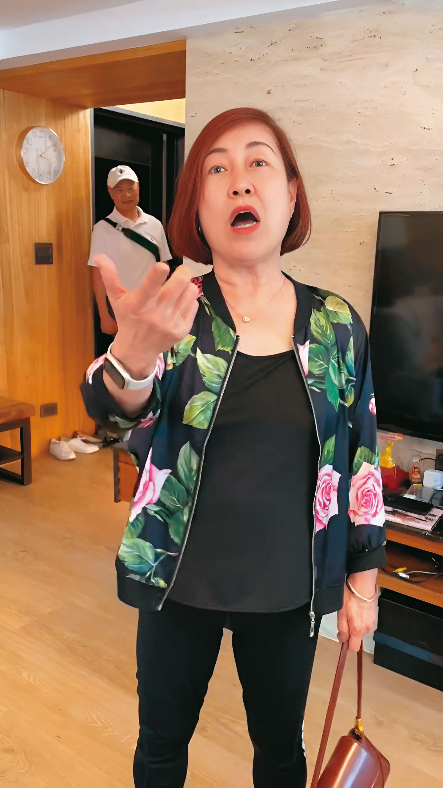 元祖創辦人張秀琬（圖）闖進前媳婦安晨妤住處大聲咆哮。（安晨妤提供）