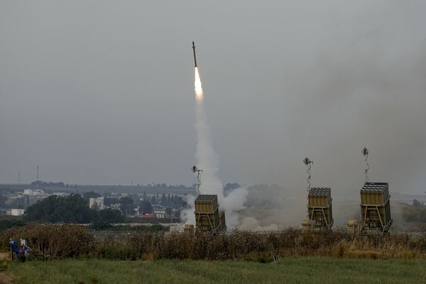 ▲▼以色列鐵穹防禦系統（Iron Dome）。（圖／達志影像／美聯社）