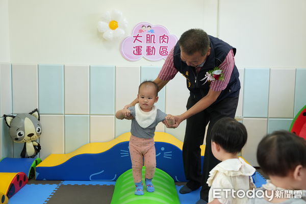 ▲集集鎮公所開辦0-2歲嬰幼兒親子遊戲室。（圖／集集鎮公所提供）