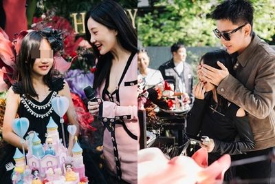賈乃亮女兒突曬全家福「想念變嘆息」　被問父母復合吐心聲：習慣了